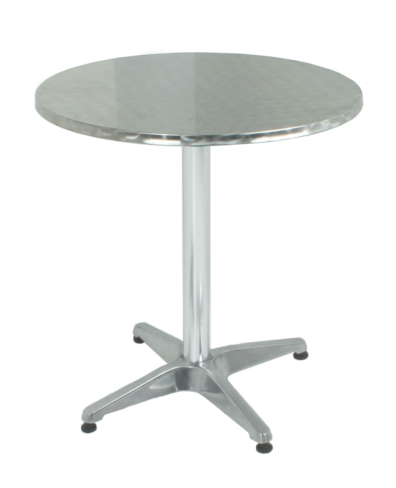 BISTROTISCH in Metall  - Silberfarben, MODERN, Metall (60/110cm) - Gardenson