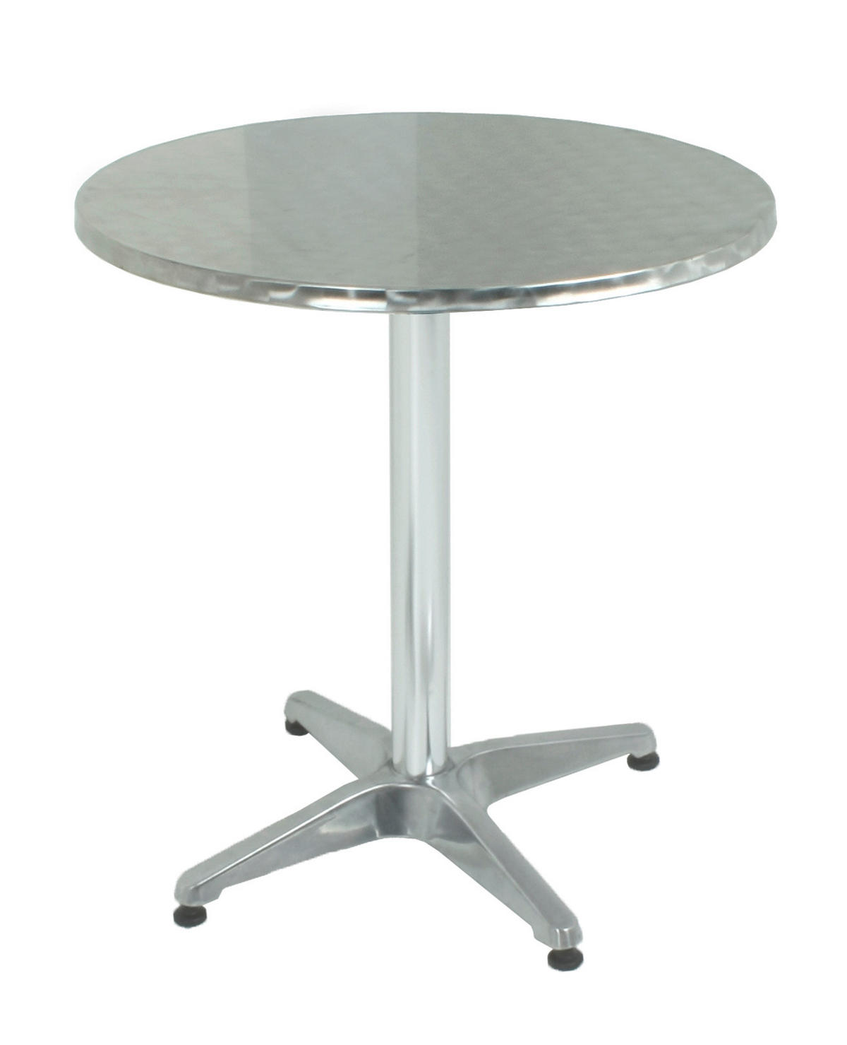 BISTROTISCH in Metall  - Silberfarben, MODERN, Metall (60/110cm) - Gardenson