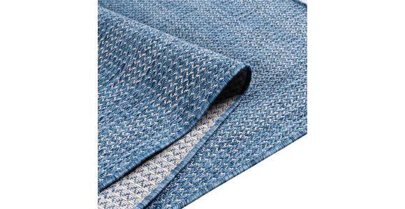 In- und Outdoorteppich 80/150 cm Zagora  - Blau, Basics, Textil (80/150cm) - Novel