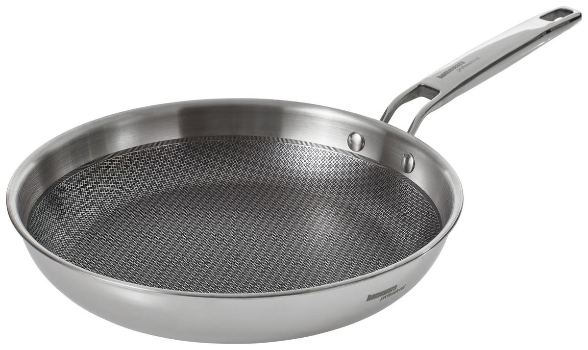 SÜTŐSERPENYŐ 28 cm  - nemesacélszínű, Basics, fém (28cm) - Homeware Profession.