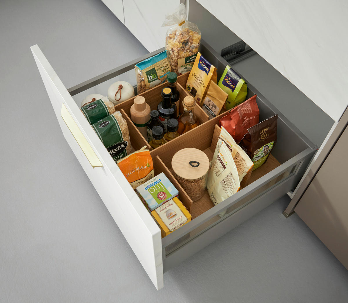 EINBAUKÜCHE TARA  - Design, Holzwerkstoff - Novel