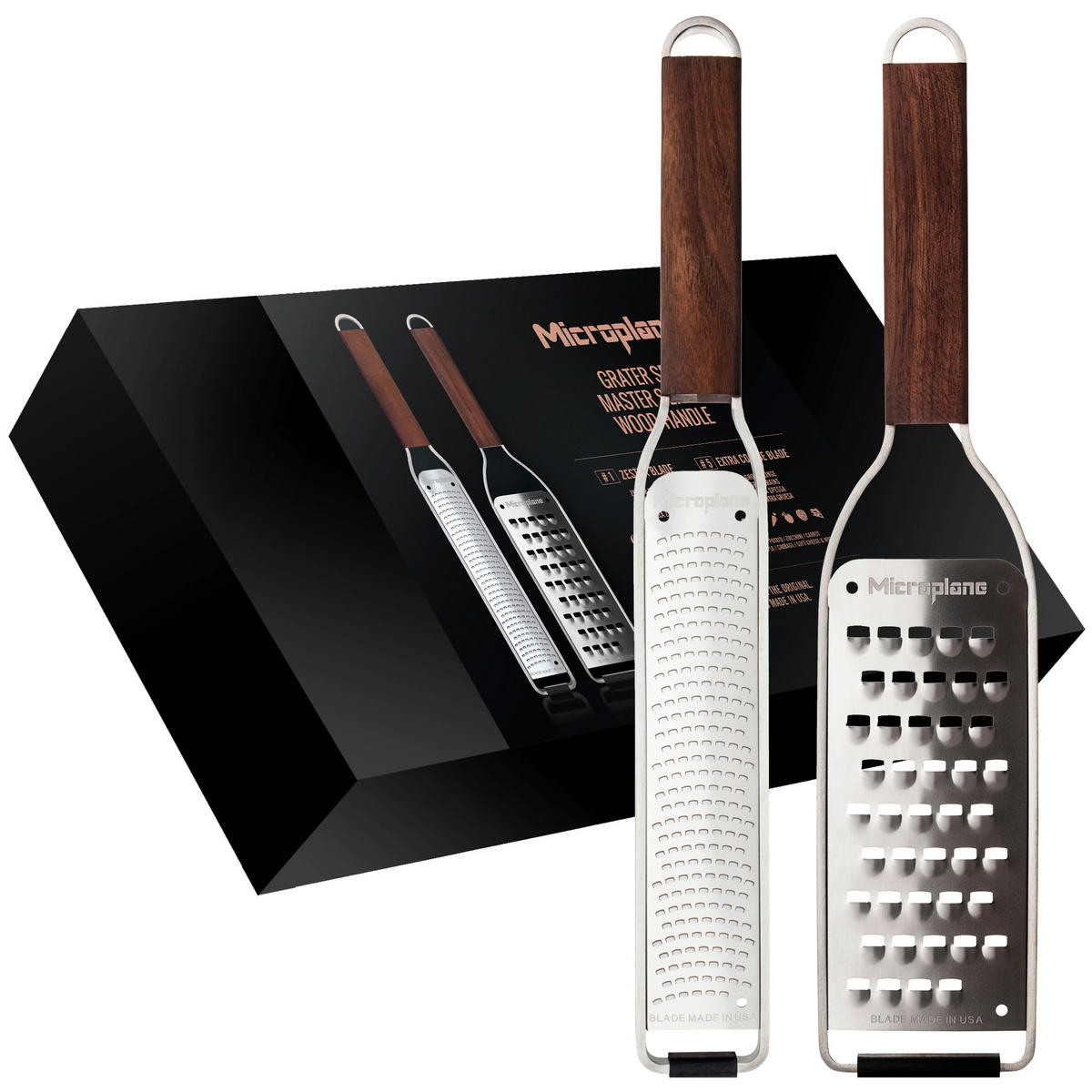 RENDE - boja oraha, Osnovno, drvo/metal - MICROPLANE