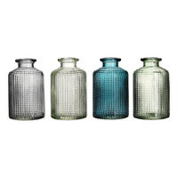 VASE Verona 10 cm  - Blau/Petrol, Trend, Glas (6/6/10cm) - Ritzenhoff Breker