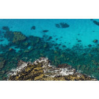 FOTOTAPETE - Blau, Trend, Textil (450/280cm)