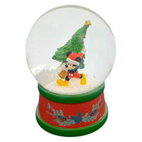 SCHNEEKUGEL - Multicolor, Trend, Glas/Kunststoff (8/11/8cm) - Disney