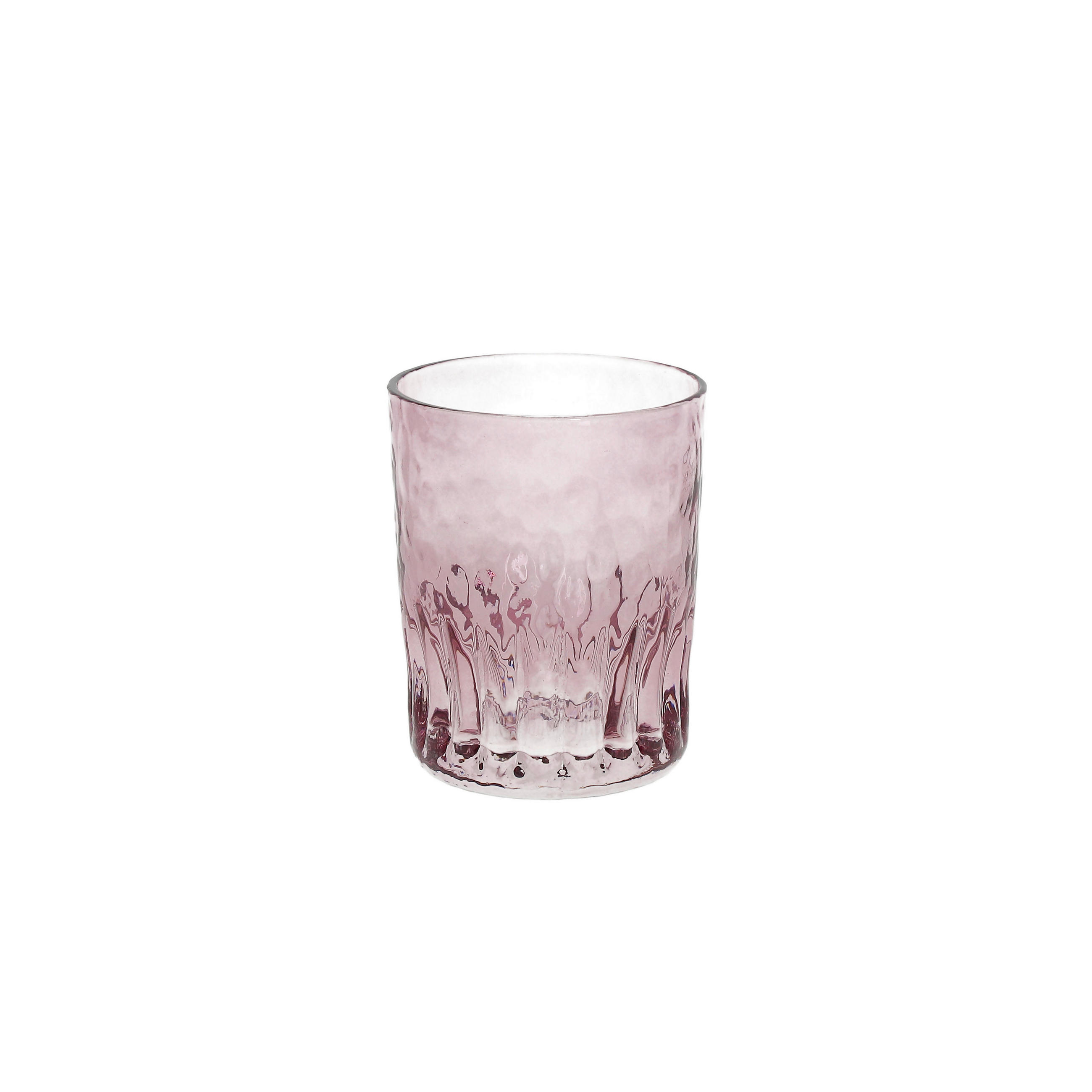 KOZAREC ZA VODO  Serena 320 ml - pink, Basics, steklo (8/10cm) - Tognana
