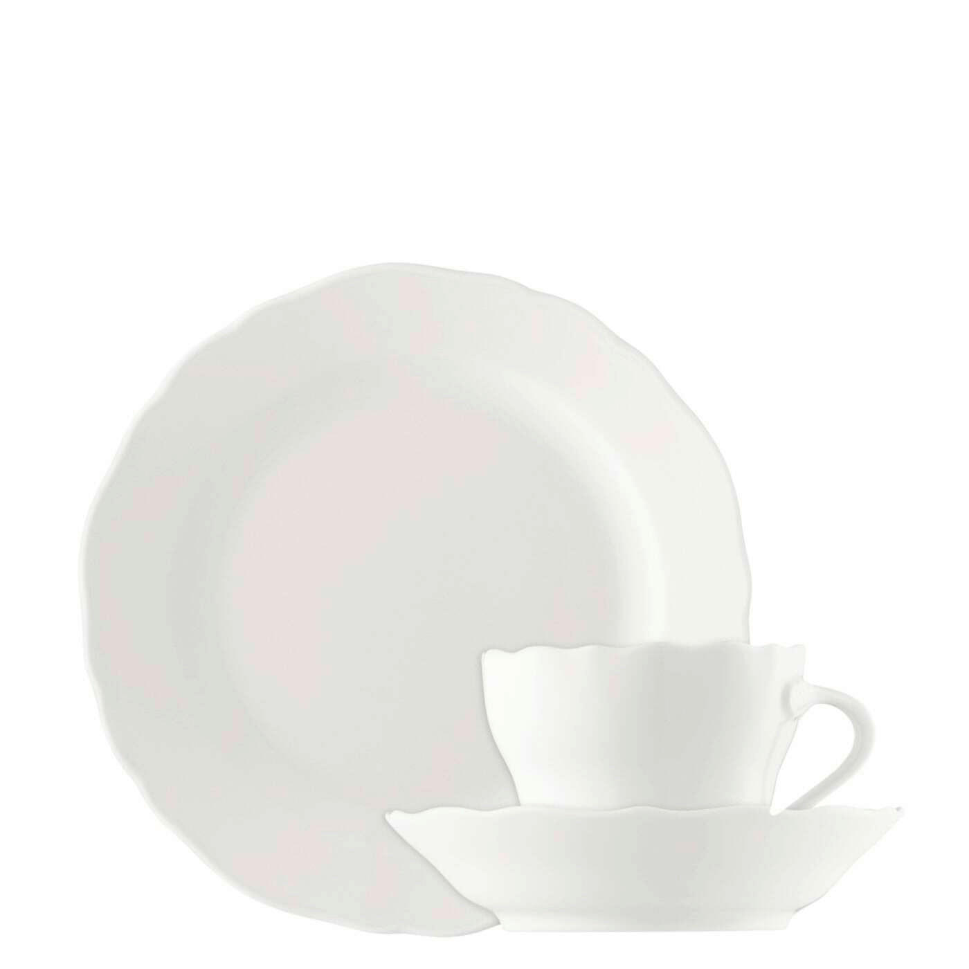 KAFFEESERVICE Maria Theresia 18-teilig  - Weiß, Basics, Keramik - Rosenthal