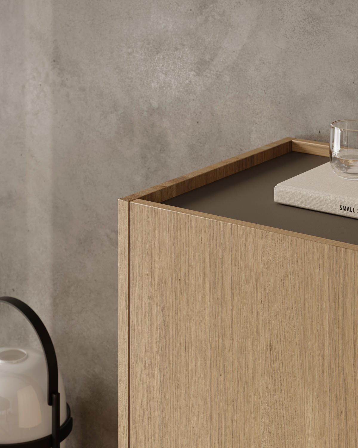 SIDEBOARD Braun, Eichefarben  243,8/81,9/47,5 cm  - Eichefarben/Schwarz, Natur, Naturmaterialien/Holz (243,8/81,9/47,5cm) - Walden