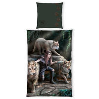 JUGENDBETTWÄSCHE Anne Stokes Renforcé 135/200 cm  - Multicolor, Trend, Textil (135/200cm) - Herding