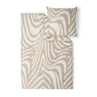 BETTWÄSCHE Makosatin 155/220 cm  - Beige, Basics, Textil (155/220cm) - S. Oliver