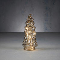 BOŽIČNA FIGURICA - rjava, Basics, steklo (9.5/9.5/21.5cm)