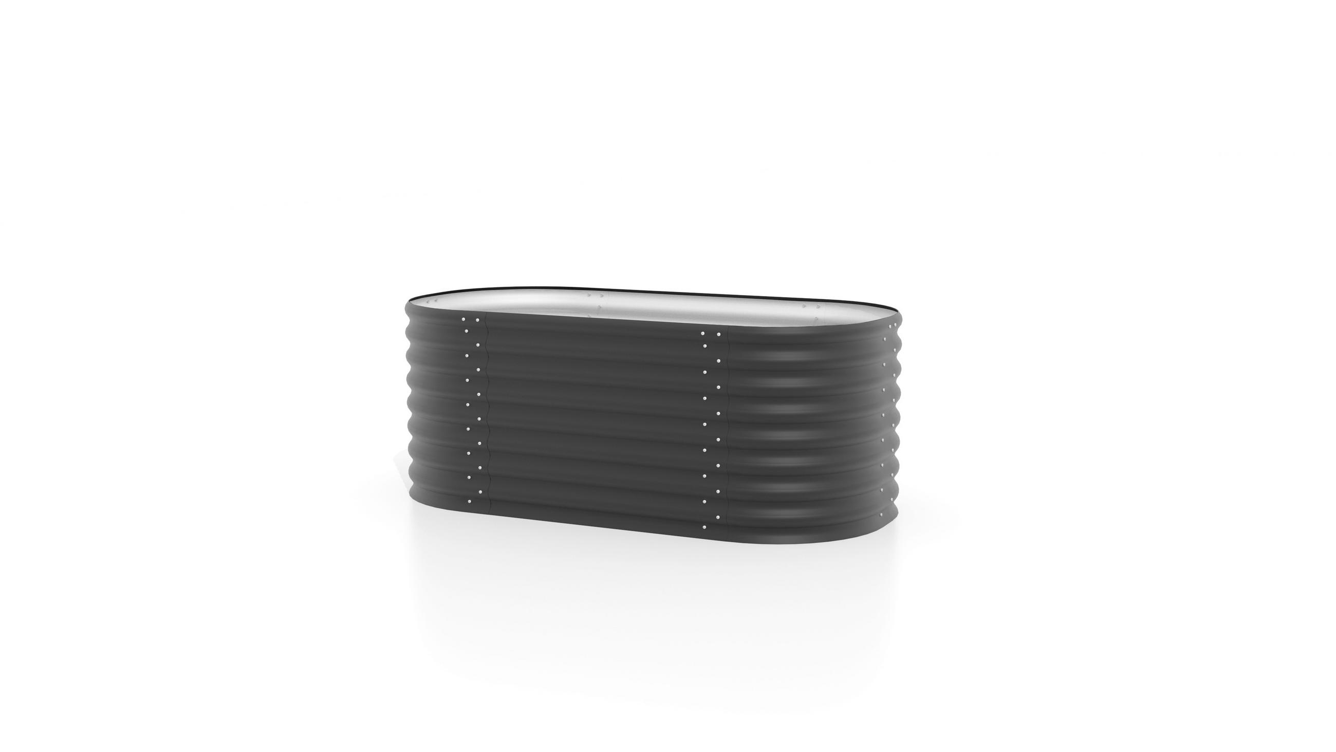 HOCHBEET 82,1/63/162,1 cm  - Schwarz, Basics, Metall (82,1/63/162,1cm)