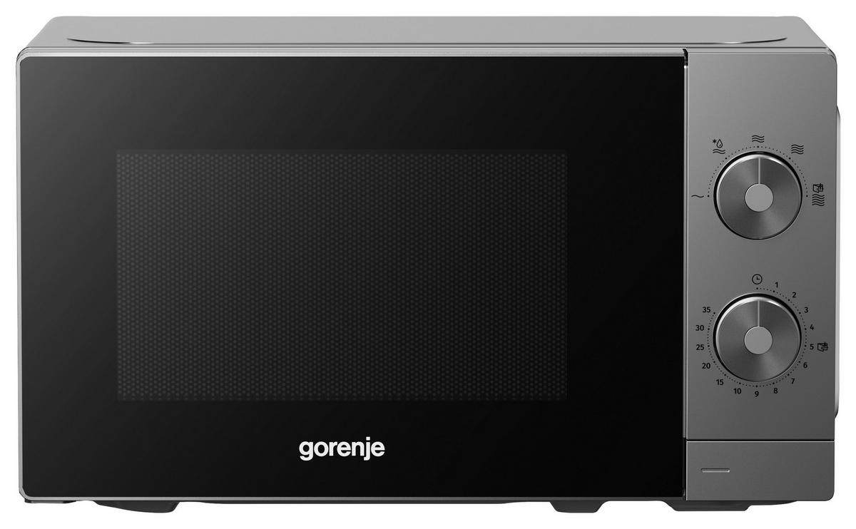 MIKROWELLE MO20E1T4  - Edelstahlfarben, Basics, Glas/Kunststoff (44/25,9/34,6cm) - Gorenje