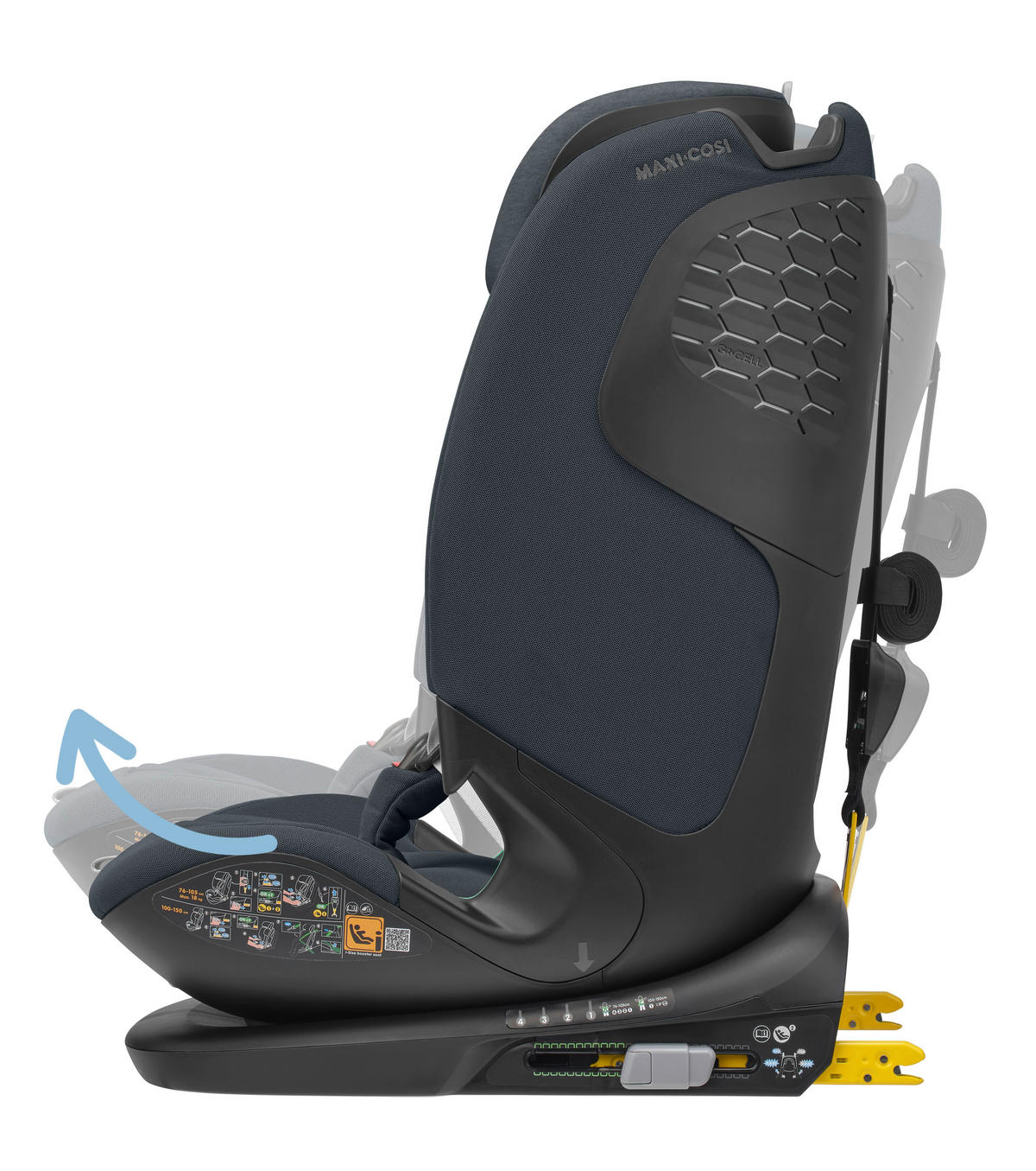 KINDERAUTOSITZ Titan Pro i-Size  - Dunkelgrau, Basics, Kunststoff/Textil (46/76/60cm) - Maxi-Cosi