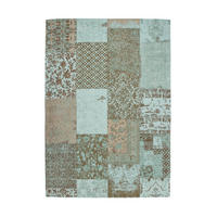 FLACHWEBETEPPICH 120/170 cm Symphony 160 Türkis  - Türkis, Konventionell, Textil (120/170cm)