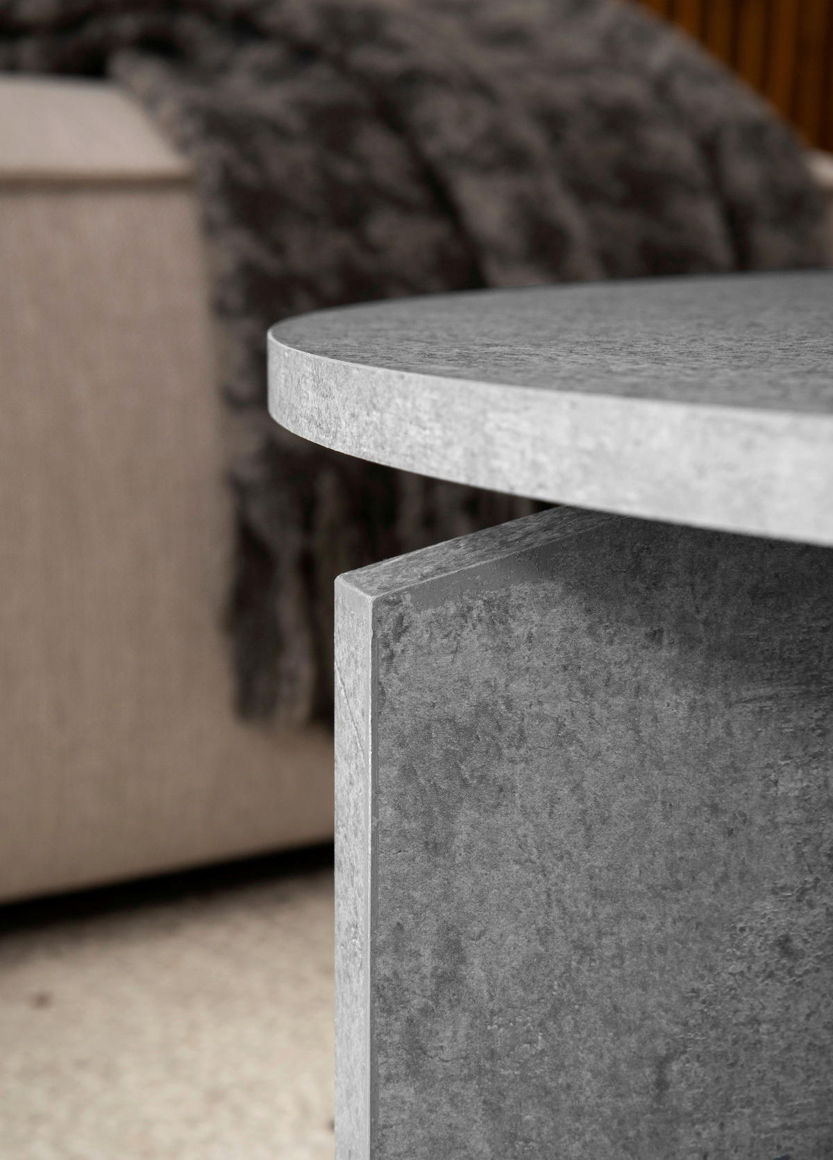 COUCHTISCH in Holzwerkstoff 60/60/33 cm  - Grau, Design, Holzwerkstoff (60/60/33cm) - Livetastic