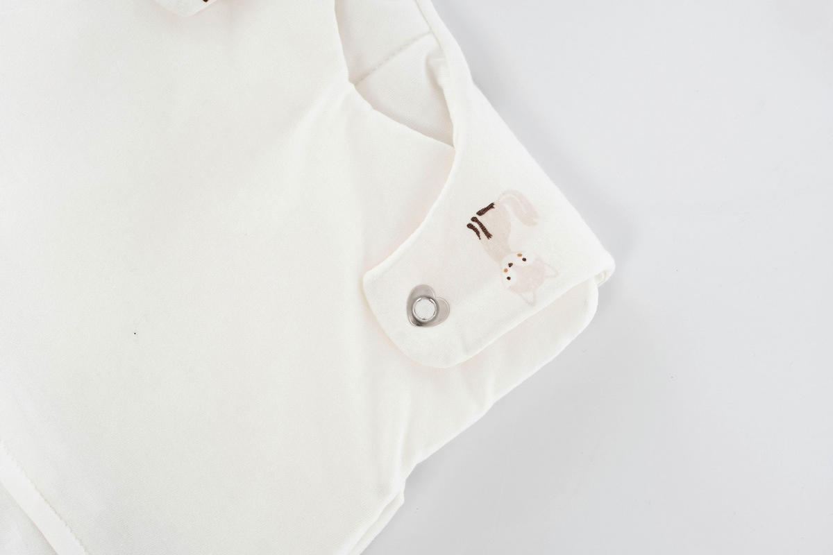 BABYSCHLAFSACK LIEBMICH    110   - Hellbraun/Weiß, Basics, Textil (110null) - Träumeland