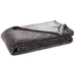 FELLDECKE YUKON 150/200 cm  - Anthrazit, Design, Textil (150/200cm) - Novel