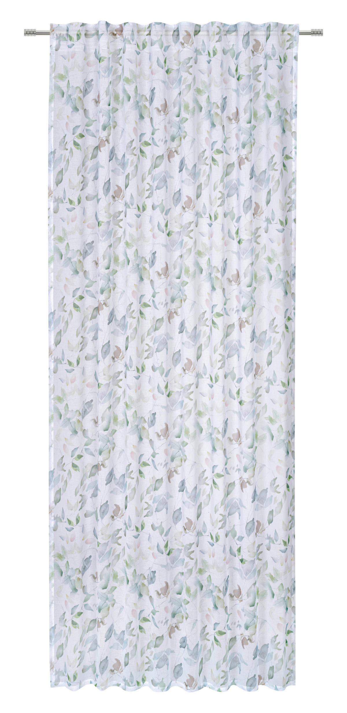 FERTIGVORHANG  transparent   135/245 cm  - Blau, Natur, Textil (135/245cm) - Esposa