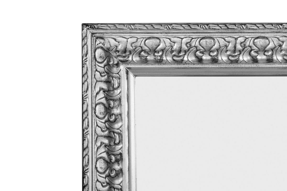 OGLEDALO ZIDNO  55/70/3 cm     - srebrne boje, Lifestyle, staklo/drvo (55/70/3cm) - Carryhome