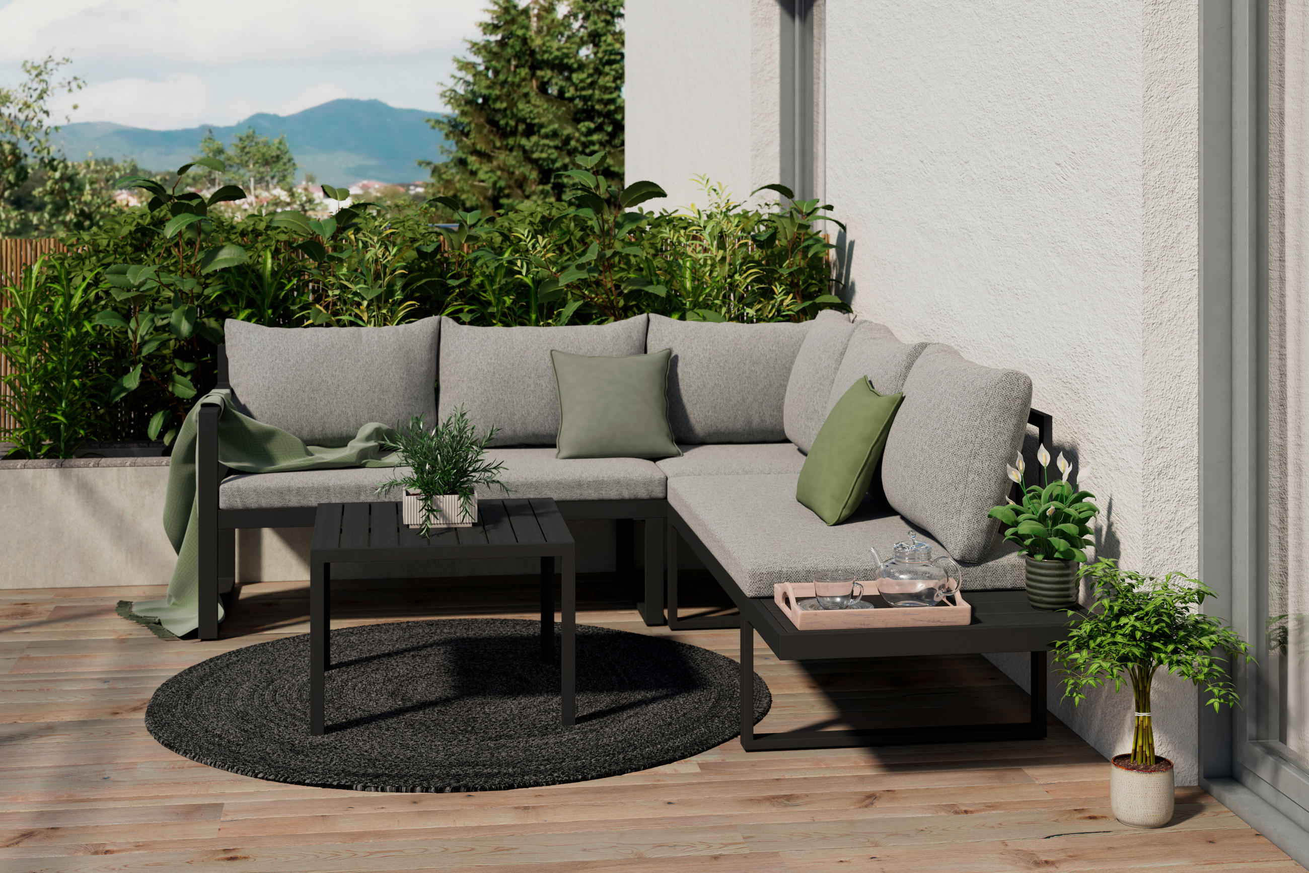 Set Lounge 3 piese 190/210 cm