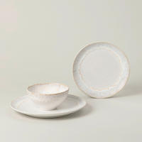 KOMBISERVICE Weiß Taormina 12-teilig 4 Personen  - Weiß, Basics, Keramik - Costa Nova