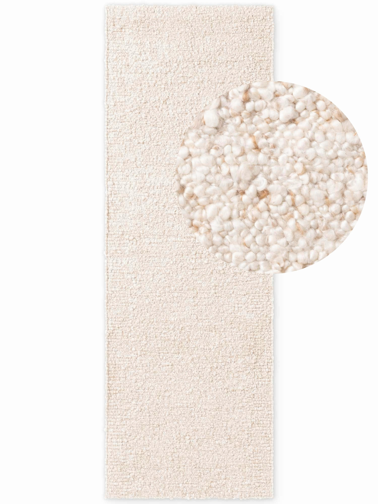 LÄUFER 80/300 cm Notting Hill Creme, Beige  - Beige/Creme, Basics, Textil (80/300cm) - Ted Baker