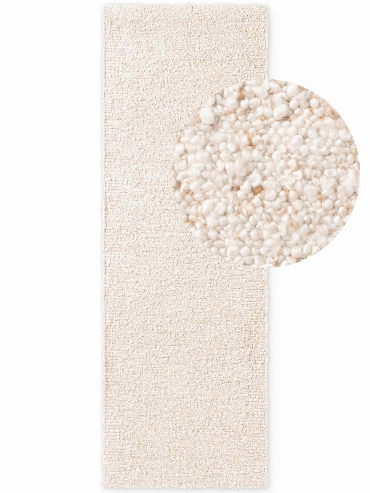 LÄUFER 80/300 cm Notting Hill Creme, Beige  - Beige/Creme, Basics, Textil (80/300cm) - Ted Baker