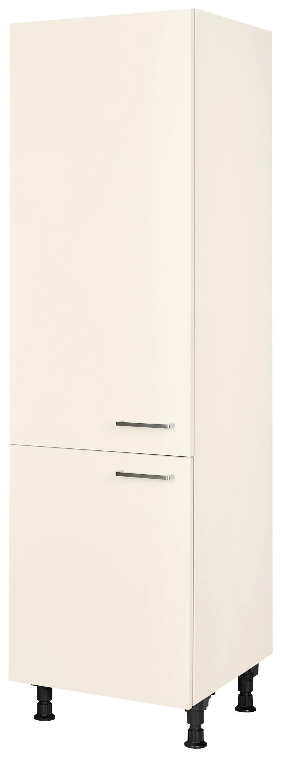 GERÄTEUMBAUSCHRANK 60/216,6/58 cm  in Magnolie  - Edelstahlfarben/Magnolie, MODERN, Holzwerkstoff/Metall (60/216,6/58cm) - Nobilia