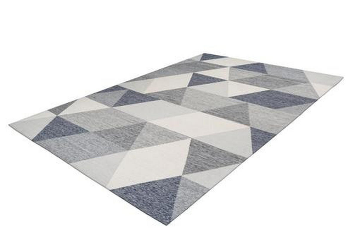 OUTDOORTEPPICH 120/170 cm Yoga Creme, Grau  - Creme/Grau, Design, Kunststoff/Textil (120/170cm) - Kayoom