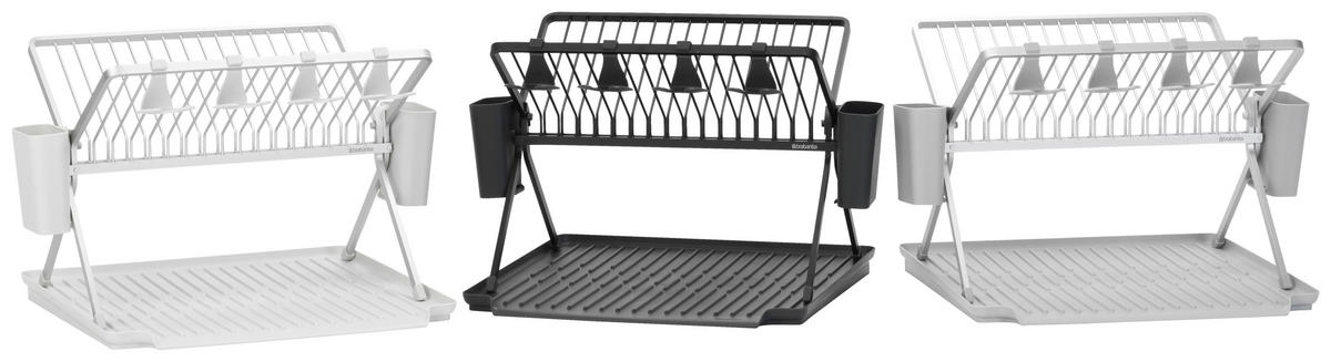 ODKAPÁVACÍ PODLOŽKA NA NÁDOBÍ - šedá, Design, kov (51/33/42cm) - Brabantia