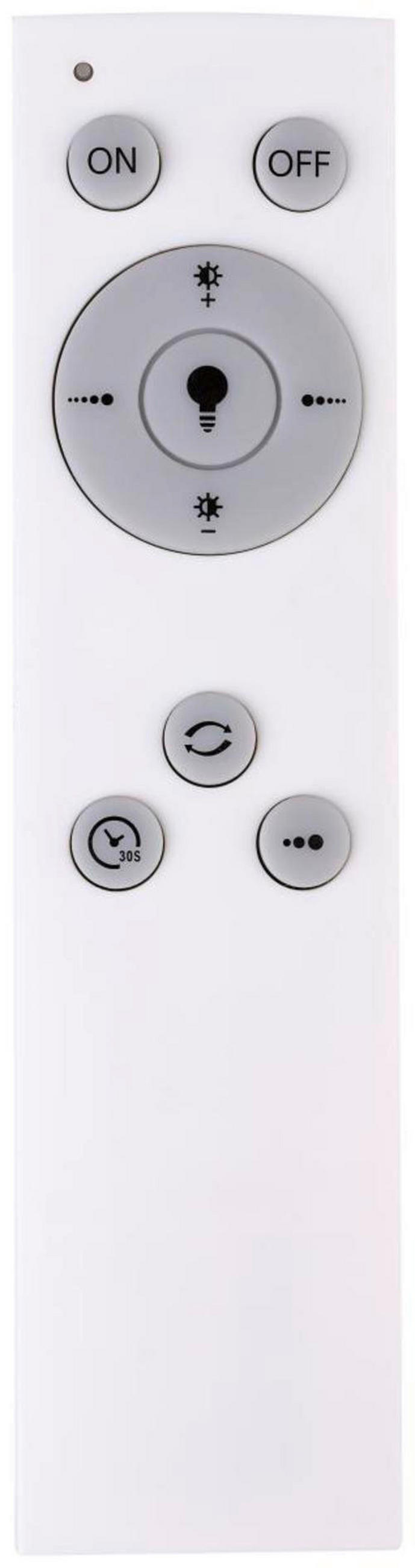 LED-DECKENLEUCHTE Connor  Smart 68/9 cm   - Basics, Kunststoff/Metall (68/9cm) - Globo