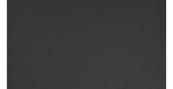 ECKBANK 237/178 cm Struktur Echtleder Schwarz   - Schwarz, Design, Leder/Textil (237/178cm) - Novel