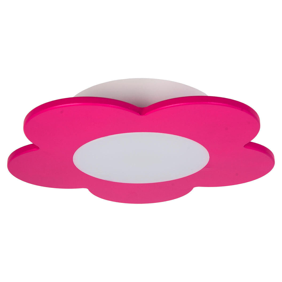 KINDERDECKENLEUCHTE Fiore 33/20 cm   - Pink, Basics, Holzwerkstoff/Kunststoff (33/20cm)