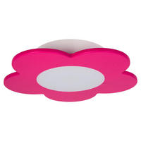 DĚTSKÉ STROPNÍ SVÍTIDLO, 33/20 cm  - pink, Basics, kompozitní dřevo/plast (33/20cm)