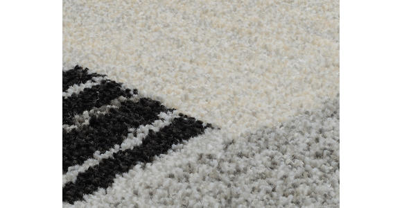 WEBTEPPICH 65/130 cm Palazzo Lobo Grau - Grau, KONVENTIONELL, Textil (65/130cm) - Novel