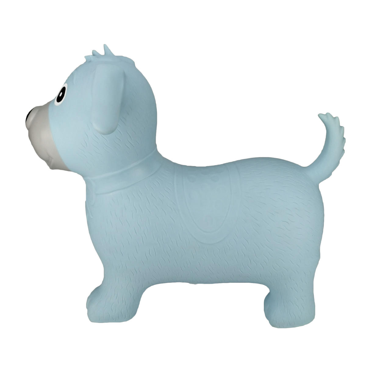 UGRÁLÓ ÁLLAT - világoskék, Basics, műanyag (53/24/45cm) - My Baby Lou