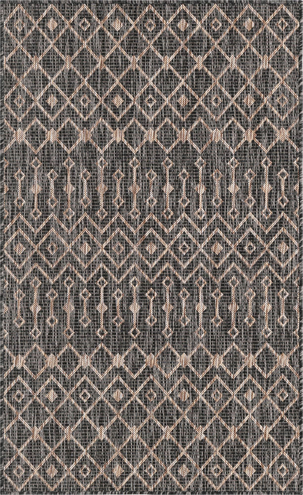 WEBTEPPICH  100/160 cm  Grau   - Grau, Basics, Textil (100/160cm)