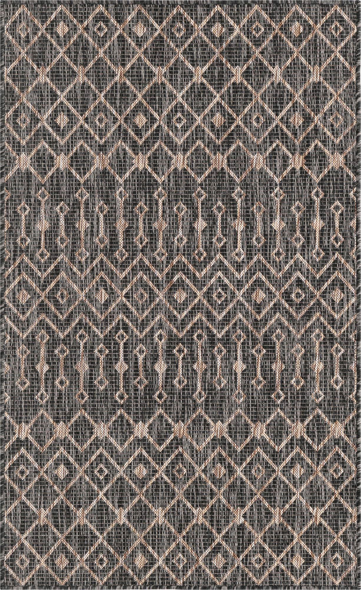 WEBTEPPICH 100/160 cm Grau - Grau, Basics, Textil (100/160cm)