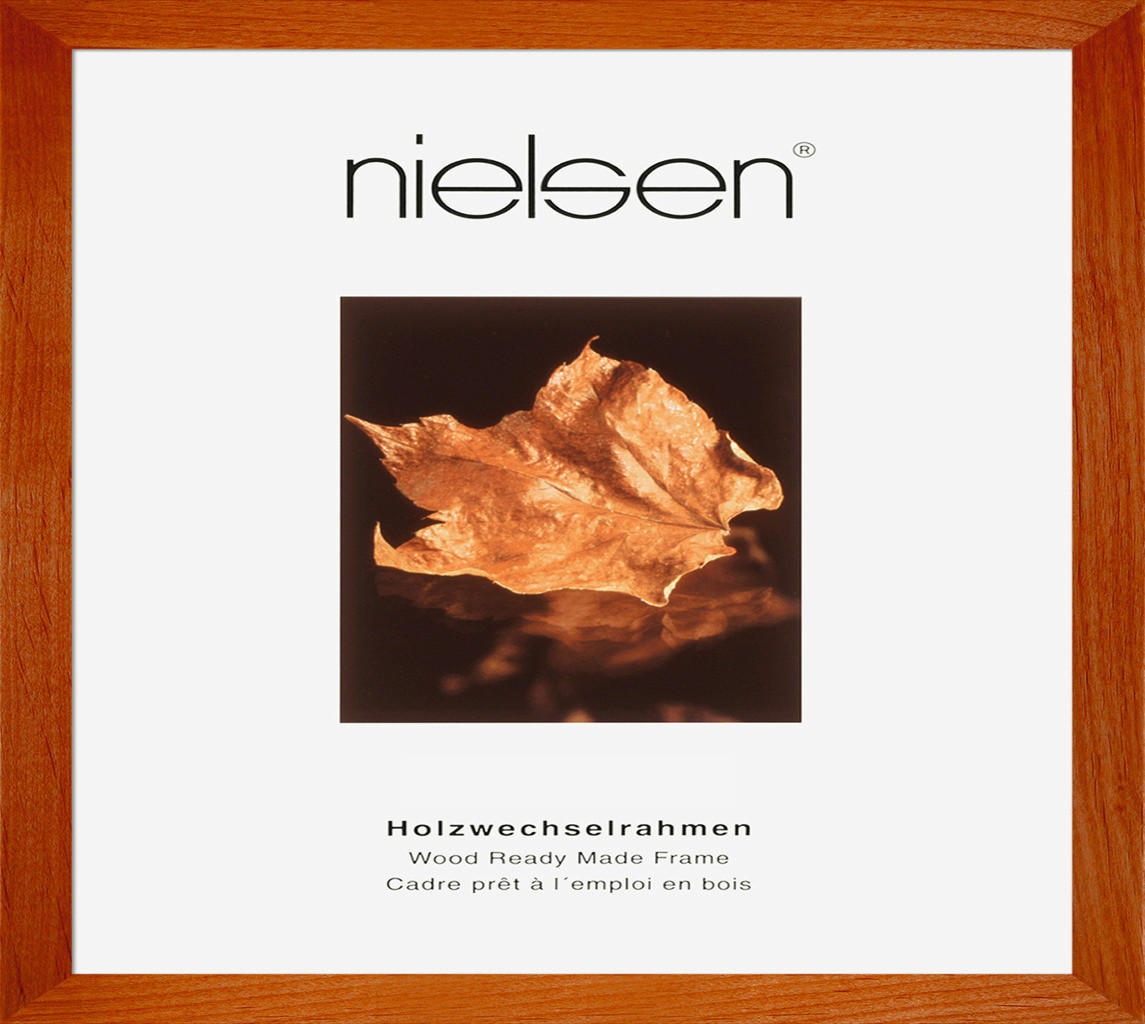 BILDERRAHMEN 30/30 cm  - Kirschbaumfarben, Basics, Holz (30/30cm) - Nielsen