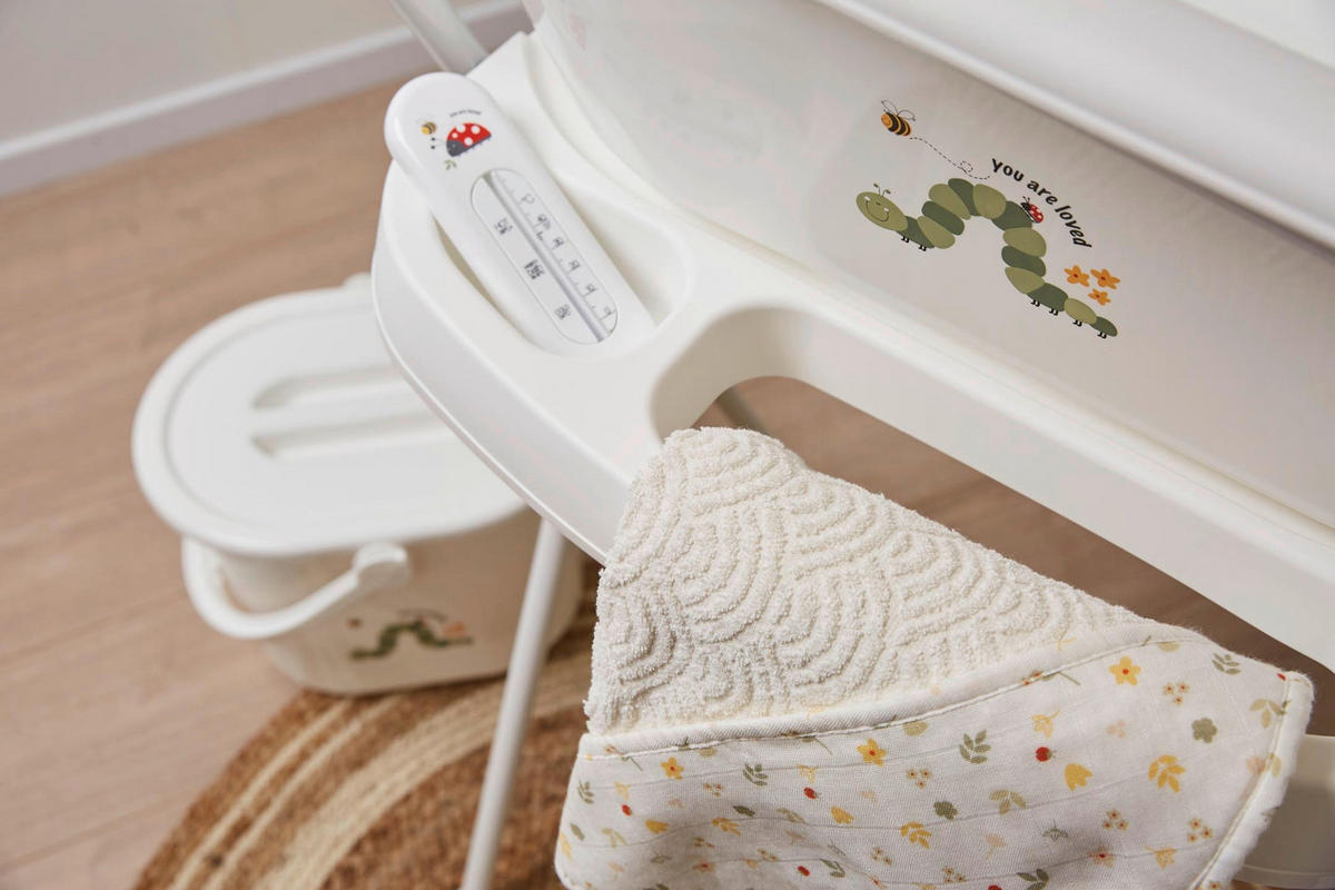 BADEWANNENSTÄNDER Breeze Green  - Grün, Basics, Metall (61.2/8.5/110cmcm) - Bebe Jou