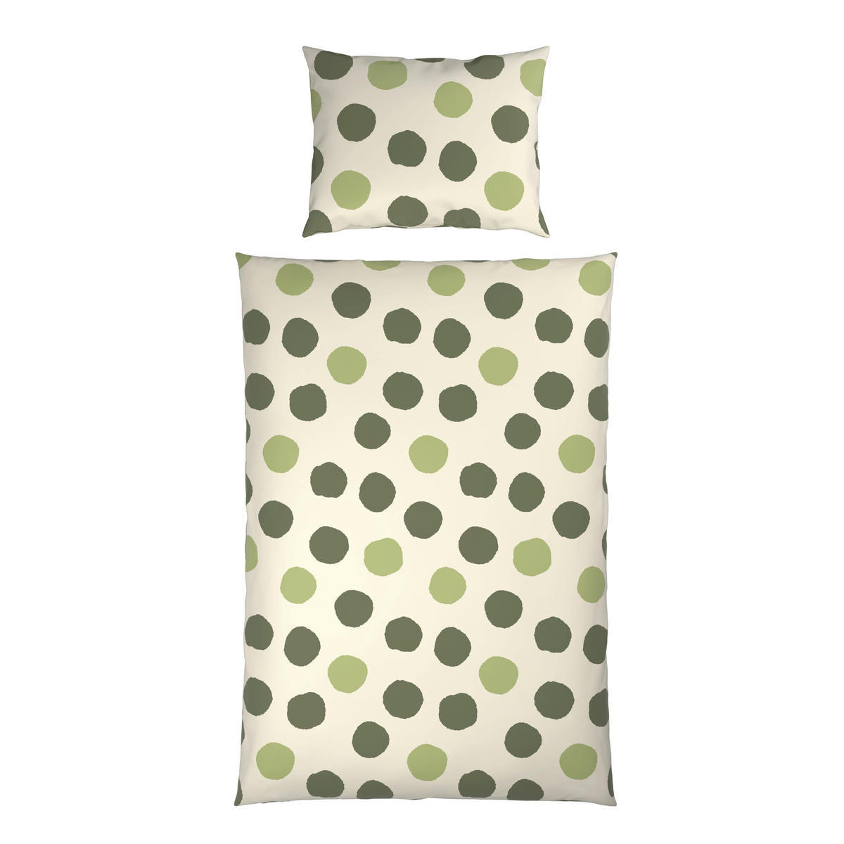 BETTWÄSCHE Satin 140/200 cm  - Grün, Textil (140/200cm) - Esposa