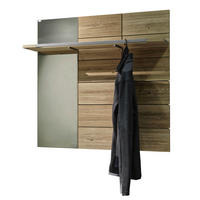 GARDEROBENPANEEL 95,6/95,6/32,5 cm  - Eichefarben, Natur, Glas/Holz (95,6/95,6/32,5cm) - Voglauer