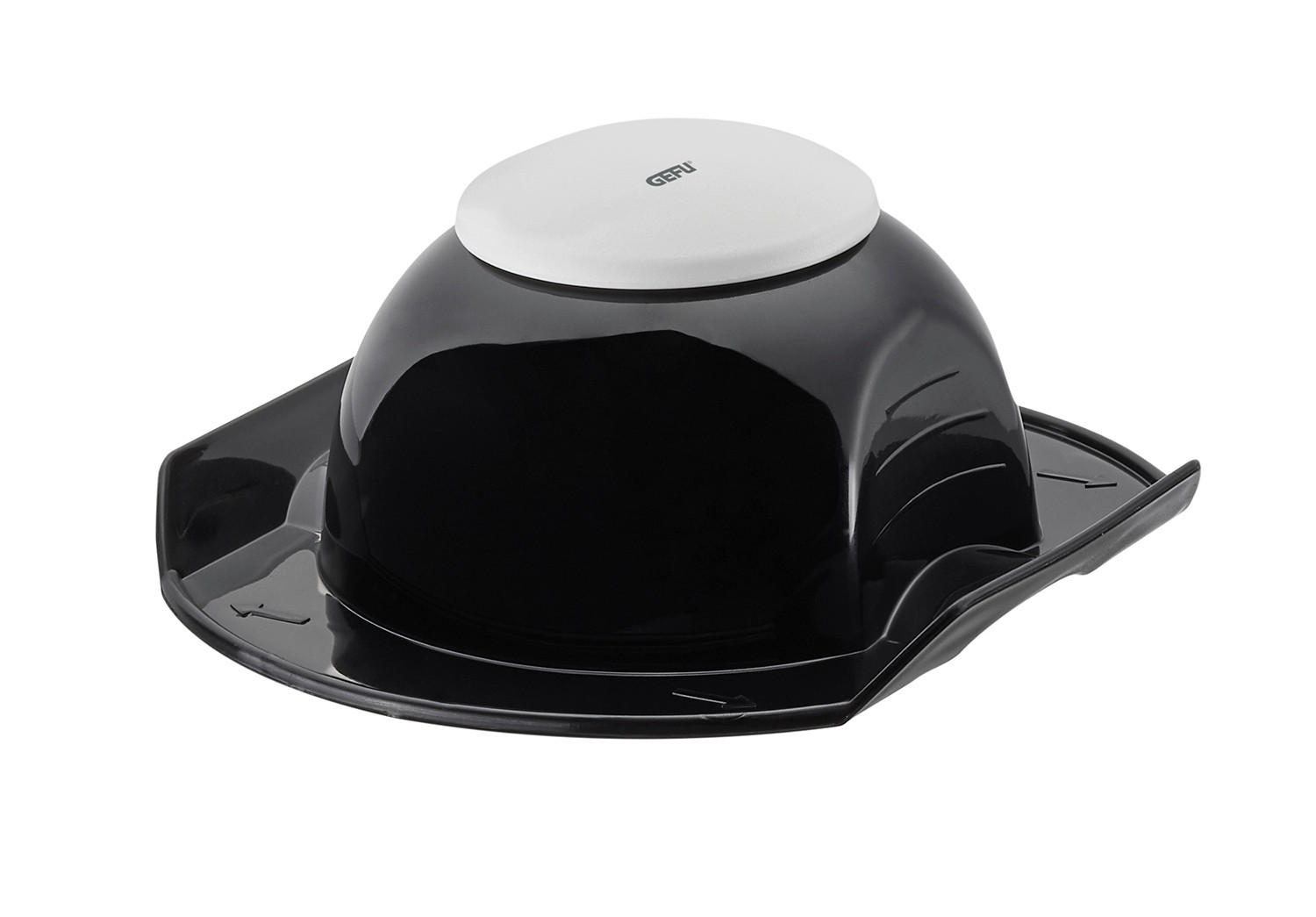 Thumbnail - Gefu Gemüsehobel Laola, Grau, Schwarz, Metall, Kunststoff, 14x11x38 cm, mit Fingerschutz, Haltestab, auch für andere Obs...