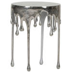 BEISTELLTISCH in Metall 38/38/50 cm  - Silberfarben, MODERN, Metall (38/38/50cm) - Ambia Home