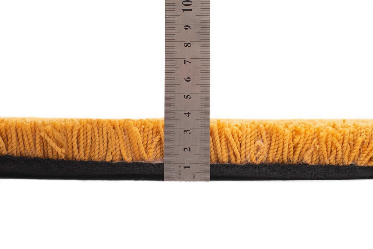 PREPROGA Z VISOKIM FLOROM   taftano  zlate barve  - zlate barve, Basics, tekstil (140/140cm) - Tom Tailor