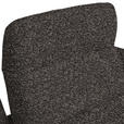 ECKSOFA in Chenille, Flachgewebe Dunkelgrün, Graubraun  165/318 cm  - Dunkelgrün/Graubraun, Design, Textil/Metall (165/318cm) - Xora