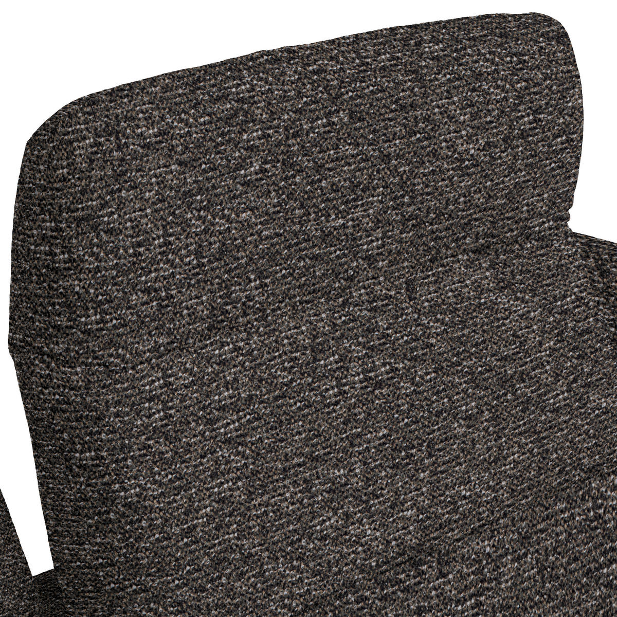 ECKSOFA in Chenille, Flachgewebe Dunkelgrün, Graubraun  165/318 cm  - Dunkelgrün/Graubraun, Design, Textil/Metall (165/318cm) - Xora