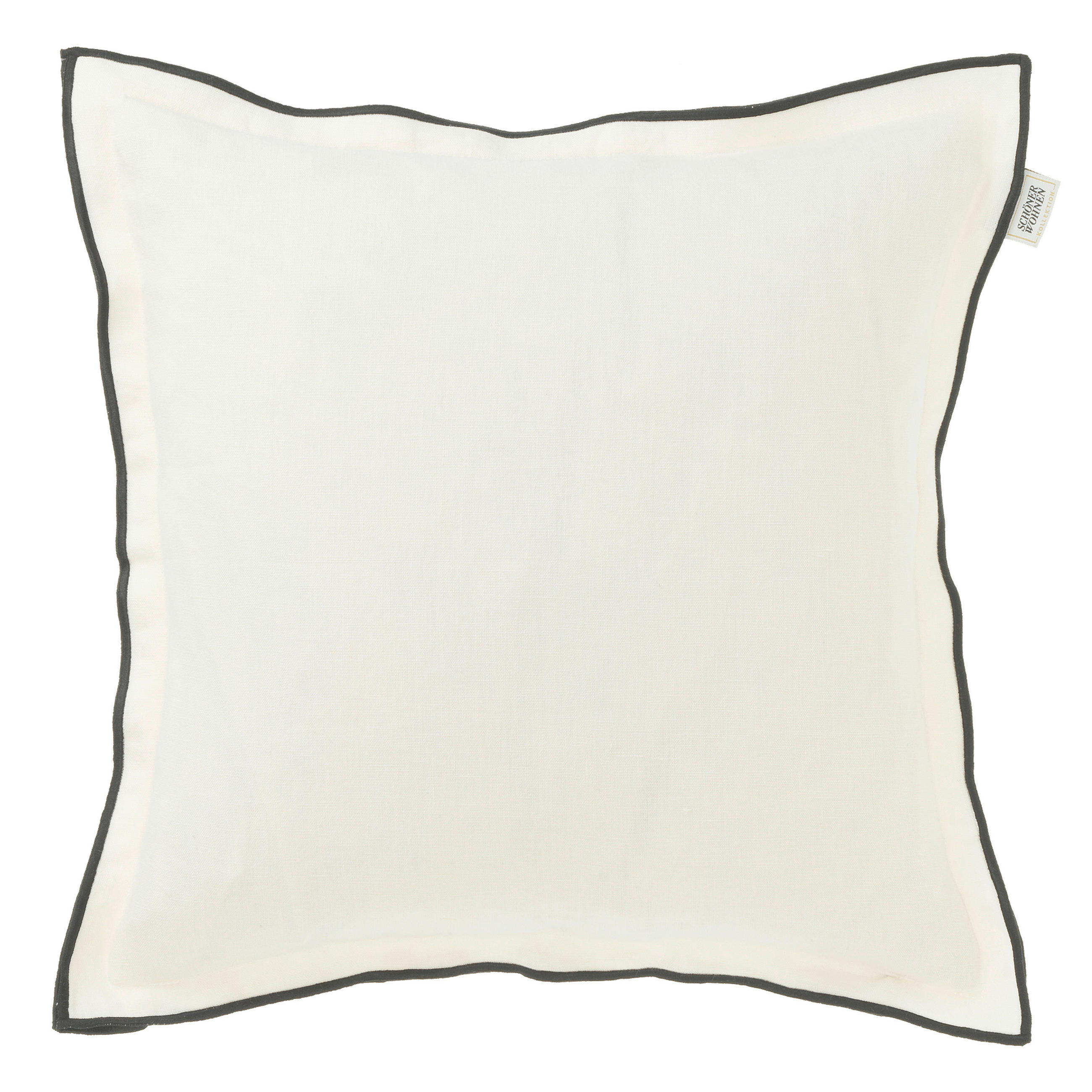 KISSENHÜLLE SW-LOOK 38/38 cm  - Weiß, Basics, Textil (38/38cm) - Schöner Wohnen