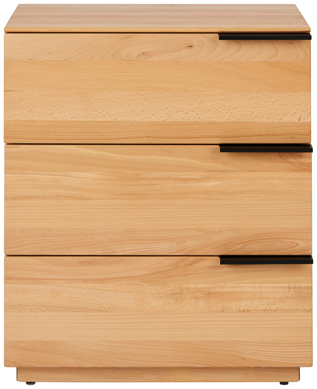 NACHTKÄSTCHEN 50/60/40 cm  in massiv Kernbuche  - Natur, Holz (50/60/40cm) - MID.YOU